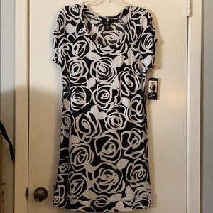 Black and White design with black belt!